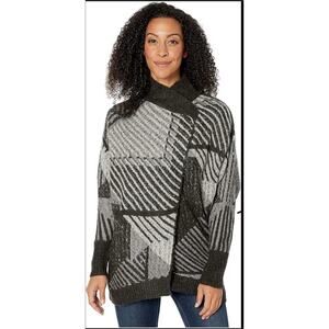 Prana Celadine Sweater Women's Cardigan Wrap Size XS S Oversized Cozy Wrap‎ Wool